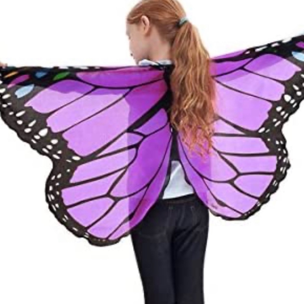 Douglas Dress-Ups Purple Monarch Butterfly Fantasy Wings